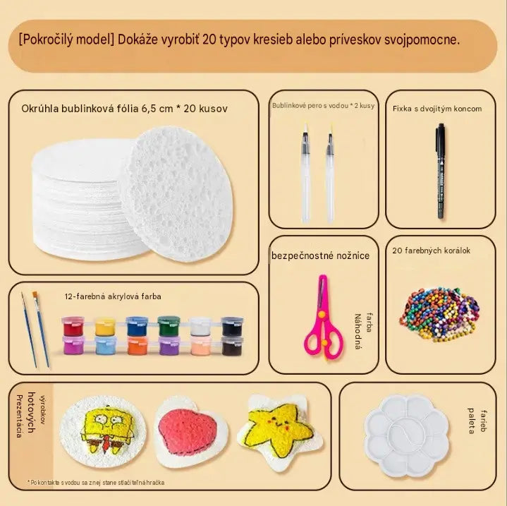🎄Špeciálna prekvapivá ponuka! 🔮Ovládnite kúzlo kreslenia! 👩🎨Penový textúrovaný kresliaci papier🎁