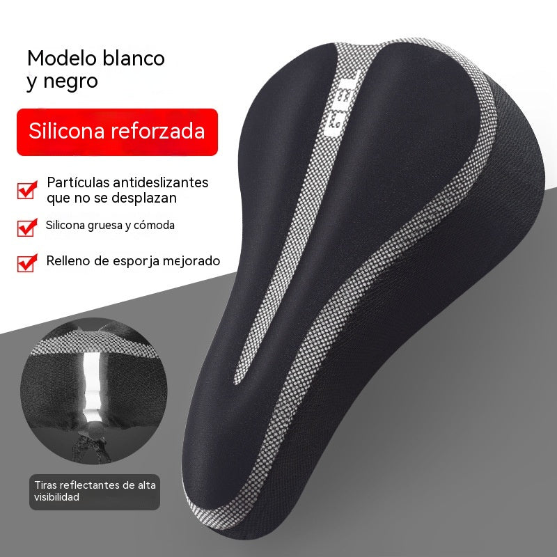 Cojín de silicona para asiento de bicicleta: máxima comodidad y protección integral.