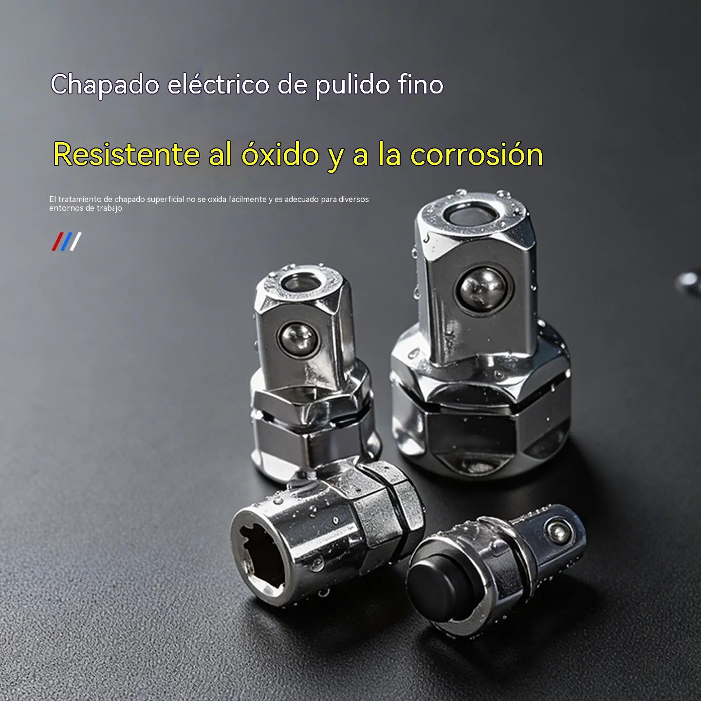 🔧 ¡Oferta de 2026! ¡Más de 23700 unidades vendidas! 🔩 Juego de adaptadores y convertidores de llaves de carraca de acero CR-V