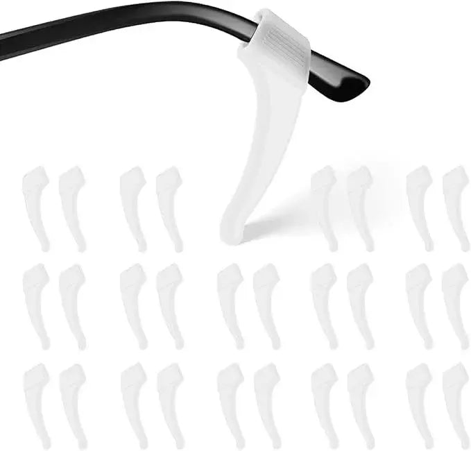 【14 pares por 24 euros】Ganchos antideslizantes para las orejas de las gafas