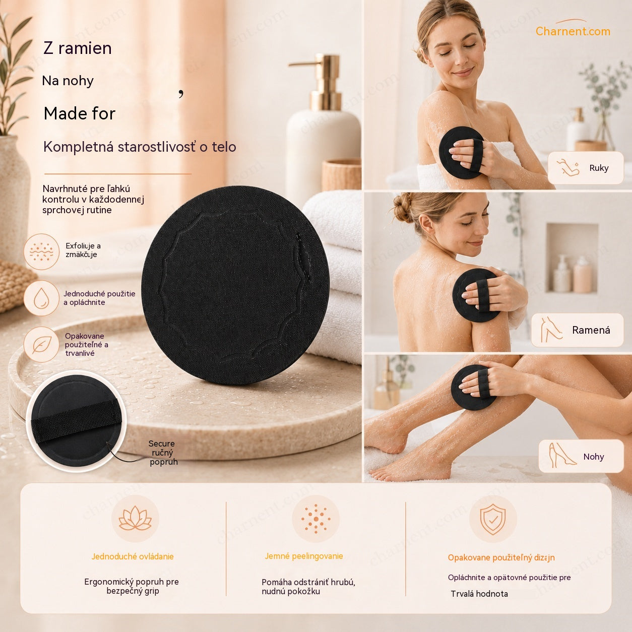 Balenie 4 kusov za 20 € 🚿 Exfoliačné telové peelingy 🧖♀️✨ Zanecháva pokožku jemnú, čistú a nedráždivú