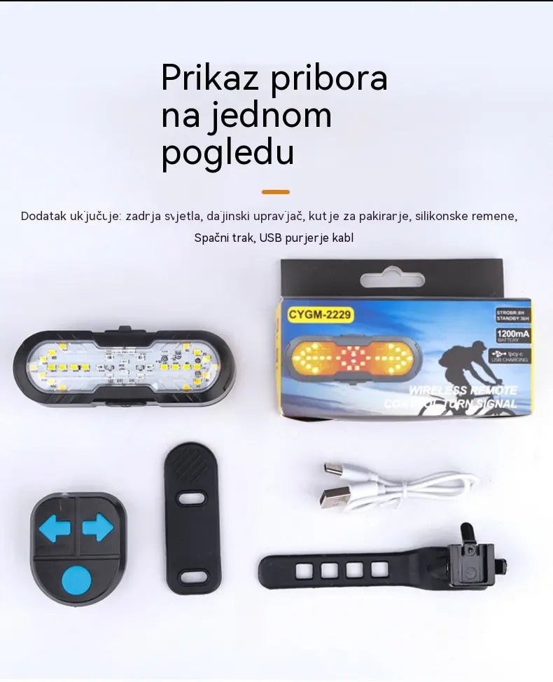 😀21 eura po setuNova višenamjenska bežična truba s daljinskim upravljačem za pokazivače smjera
