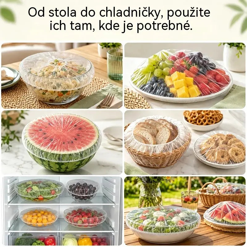 🔥(300 kusov) Len 20 eur🍽️Extra veľký, hrubý, antibakteriálny plastový obal vhodný do potravín
