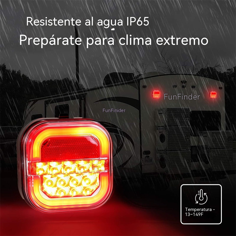 🚦【Universal 12V/24V】🚦 Luces LED para remolque de coche