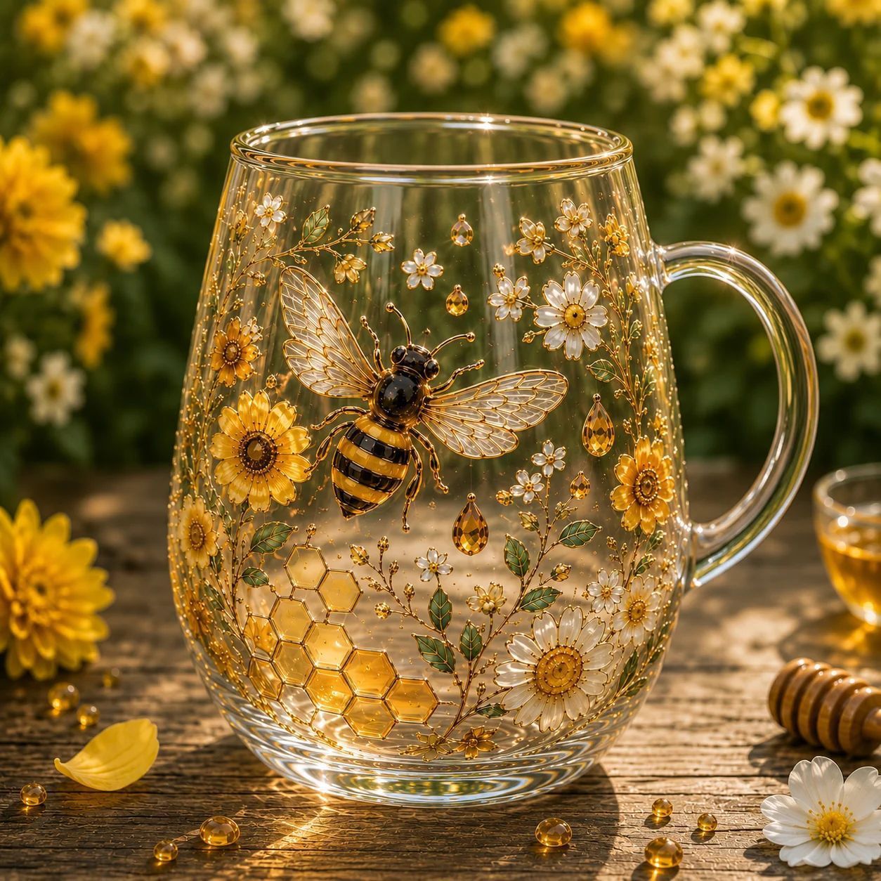 🌸 Serija staklenih čaša Garden Dawn ograničenog izdanja za 2026. ☕🐦