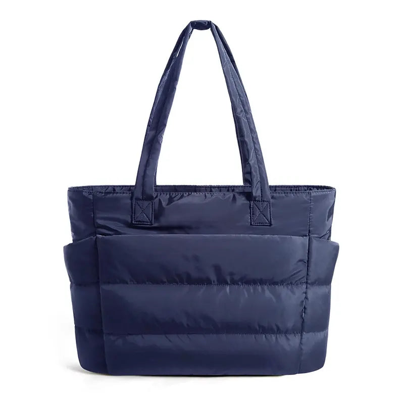 Bolso de hombro multicompartimento de gran capacidad