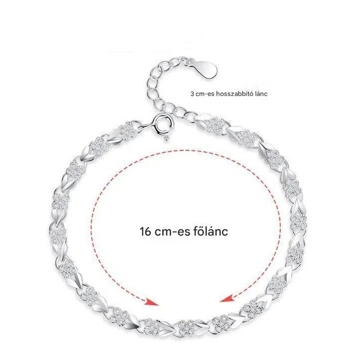 ✨🛒【Compre 1 y obtenga 1 gratis】2 piezas por 26 euros💖Nueva y moderna pulsera de plata de ley 925 para mujer🍀