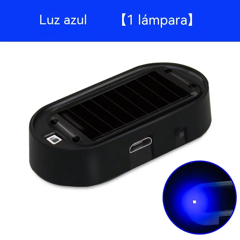 📢🚗 2 za samo 22 eura⏰ Trepćuće LED svjetlo za upozorenje protiv krađe na solarni pogon