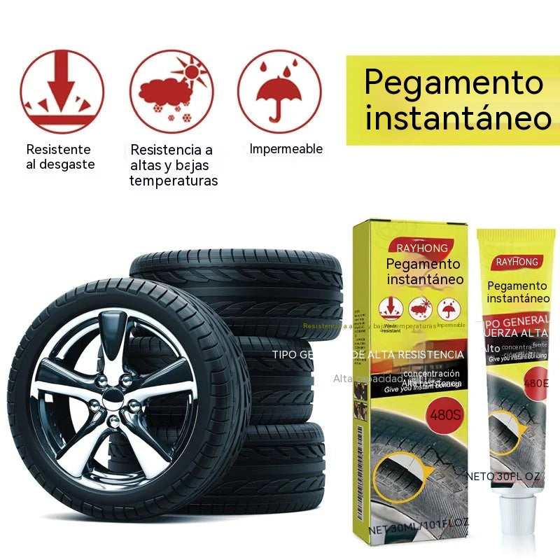 Compra 1 y llévate 1 gratis (2 unidades) 🚙Adhesivo para reparar grietas en neumáticos de coche
