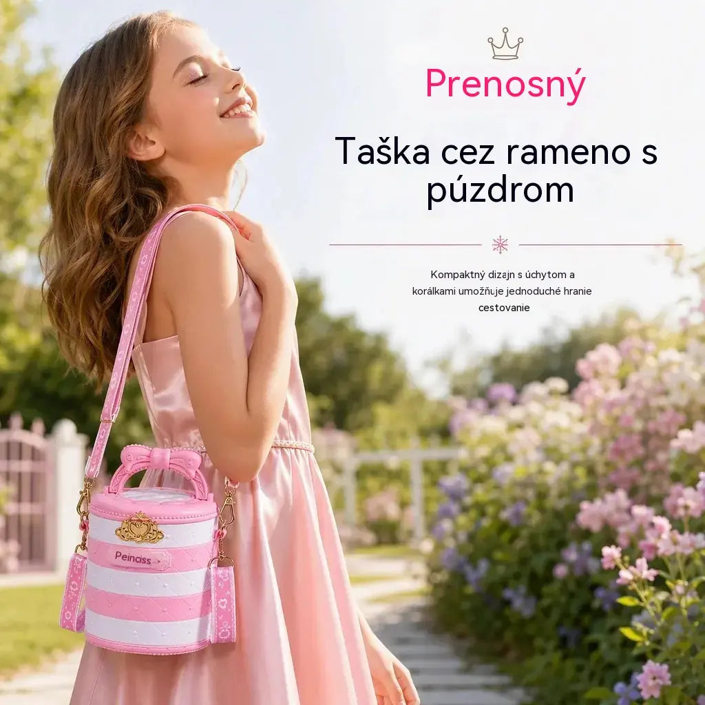 💄 Časovo obmedzená ponuka: zľava 49 %! ✨ Umývateľná súprava princeznovského líčenia: bezpečná a netoxická hračka na líčenie pre deti 👸