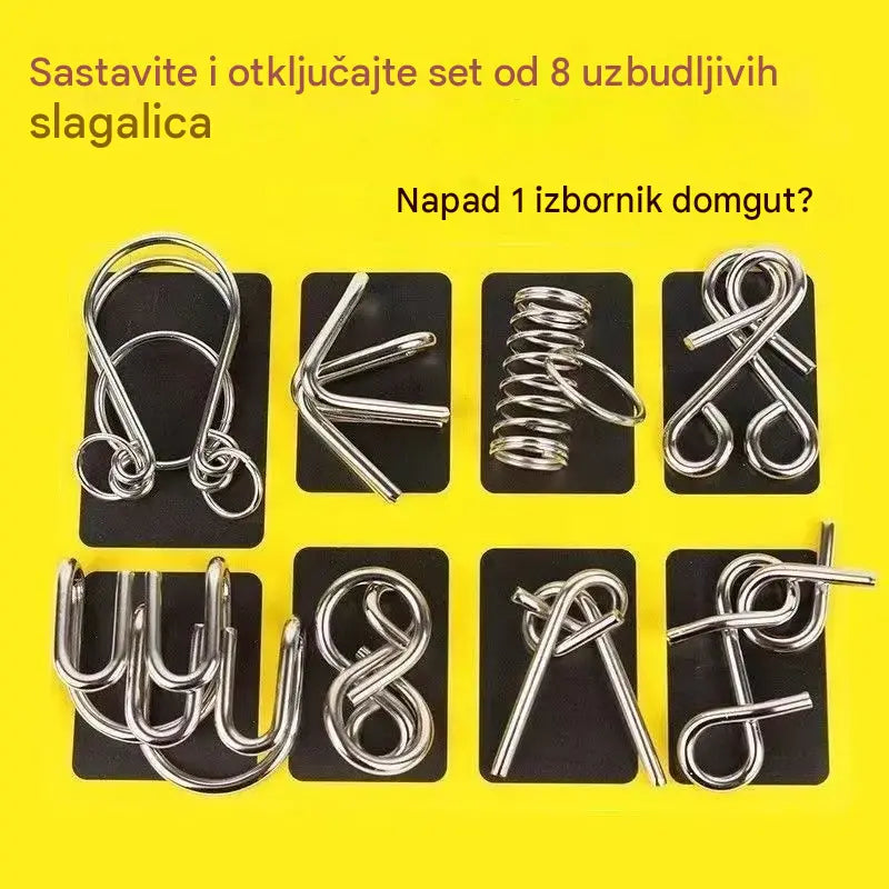💥✨【Set od 3 dijela】Dječje igračke s pametnim mehanizmom za otključavanje