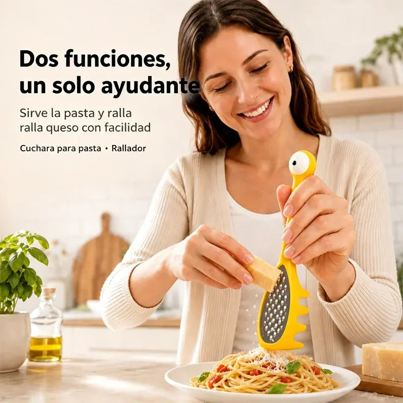 Rallador de queso multifuncional 2 en 1