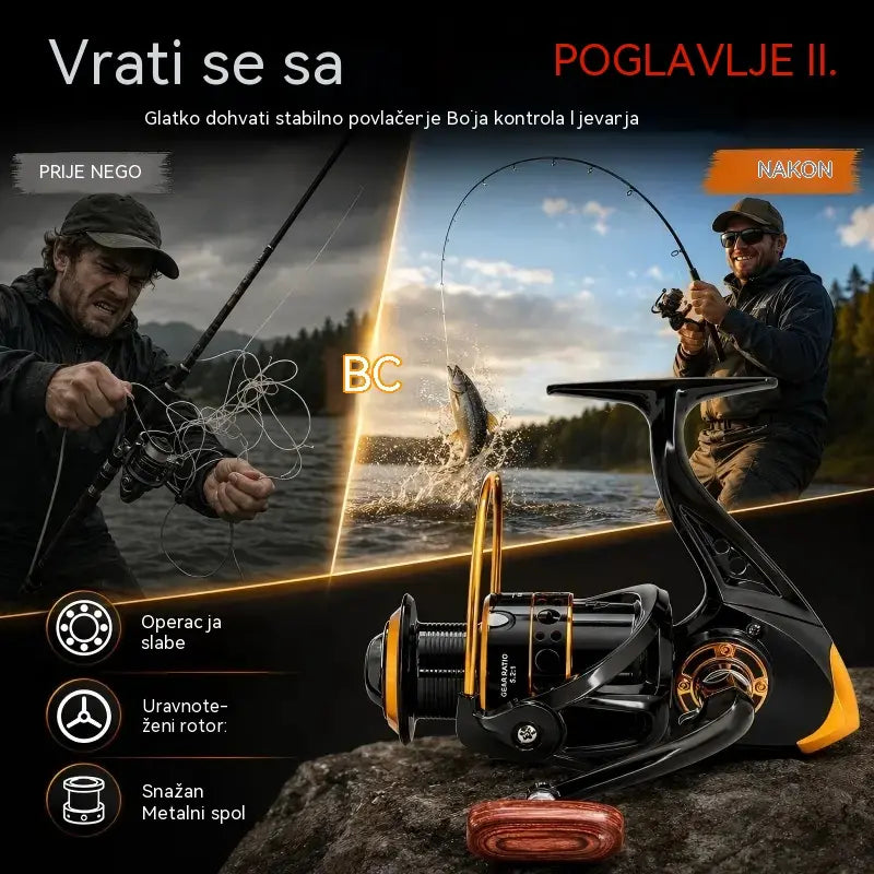 🦈🦈Ribaća rola velikog kapaciteta