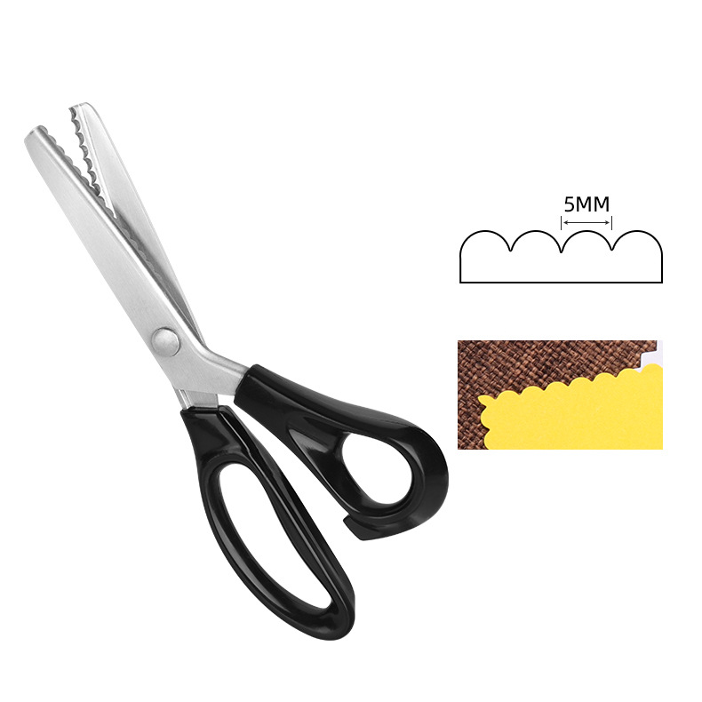🔥✂️ Nazubljene škare za tkaninu, dostupne u 5 veličina.