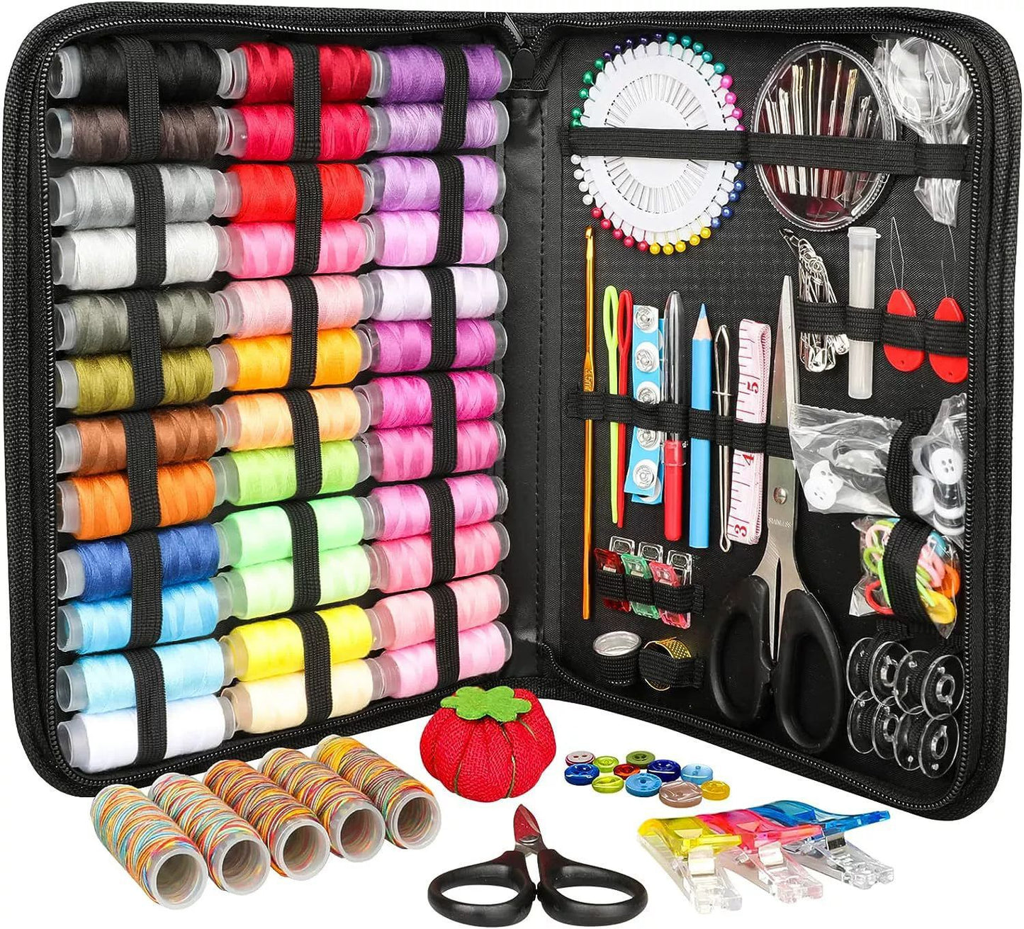😍😍Juego de costura para el hogar y viajes de 200/206/213 piezas