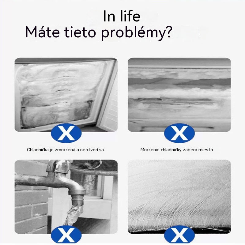 🔥🧊【Kupte 1 a získejte 1 zdarma】❄️Sprej na odmrazování a odstraňování ledu z ledničky