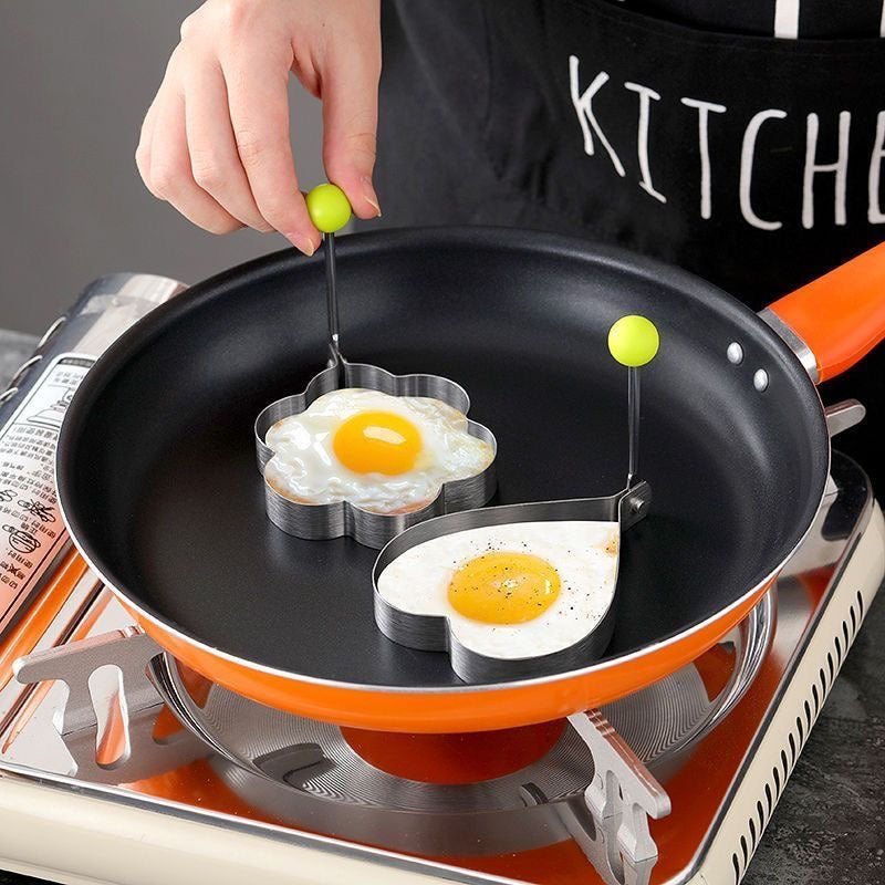 Juego de 5 piezas por solo 24 euros 🍳🍳🔥 Precio especial de gran venta - Molde para huevos de acero inoxidable