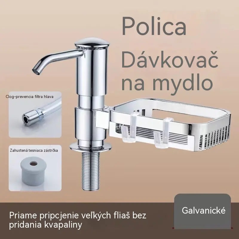 Sada predĺženia dávkovača saponátu do drezu