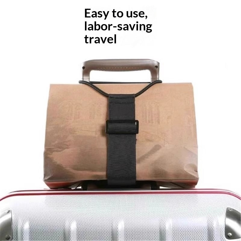 4 artículos 26€-🧳 Correa elástica para equipaje: un accesorio de sujeción que permite llevar las manos libres, convirtiéndola en la compañera ideal para viajar, ya sea en el aeropuerto o en la estación de tren.