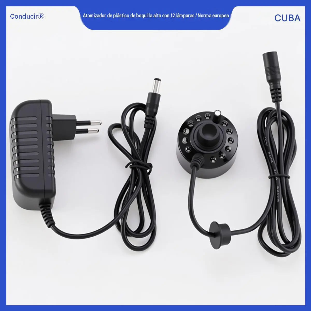 Ultrazvučni atomizer s 12 LED dioda