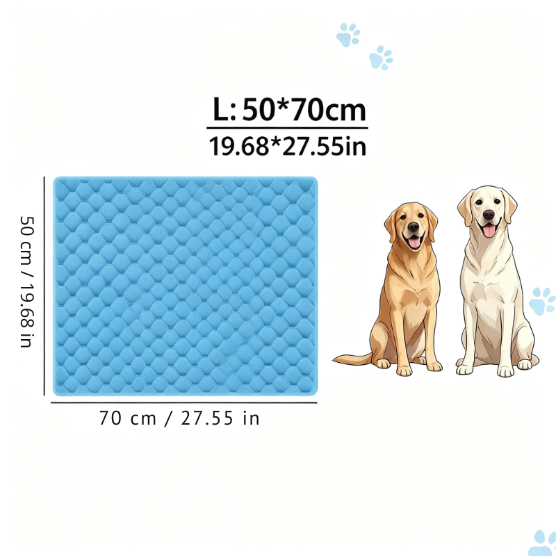 🧊🐶 Chladiaca podložka špeciálne pre psov a mačky – aby sa váš miláčik toto leto cítil ešte príjemnejšie v chlade 🐱✨