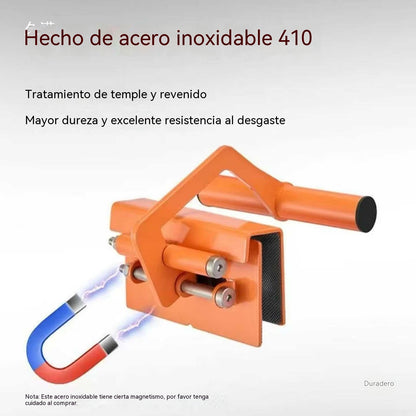👍👍Abrazaderas de alta resistencia para manipulación de chapa metálica: aptas para baldosas cerámicas, madera y paneles de yeso; 2,1 cm de espesor; capacidad de carga de 50 kg.