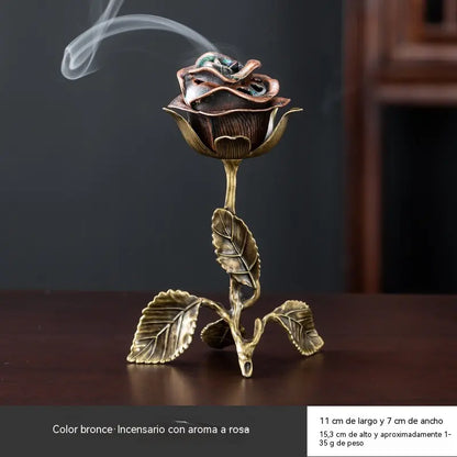 🪔🪔Quemador de incienso con aroma de rosa antigua