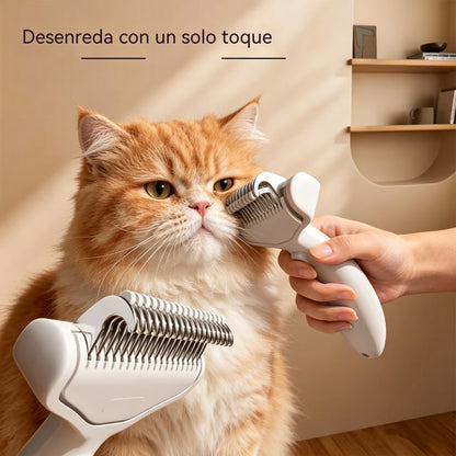 🔥🔥Peine para mascotas, un cepillo especial para eliminar el pelo suelto de perros y gatos.