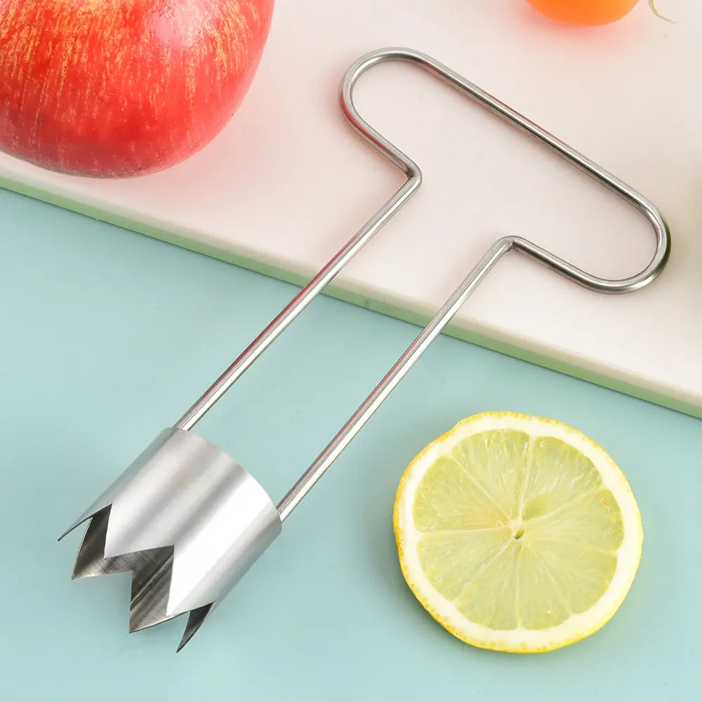 ✨【Compra 1 y llévate 1 gratis】✨ Descorazonador multifuncional de frutas y verduras, material de grado alimenticio para descorazonador de calabaza amarga y manzana, electrodoméstico de cocina.