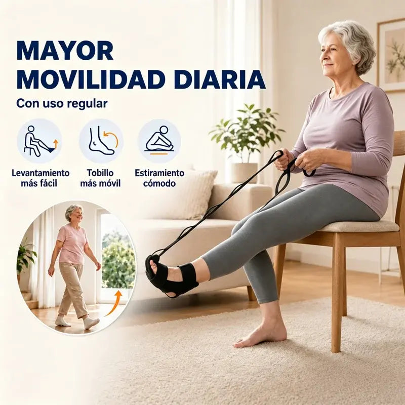 Cinturón de estiramiento para yoga y fitness