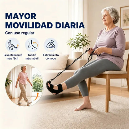 Cinturón de estiramiento para yoga y fitness