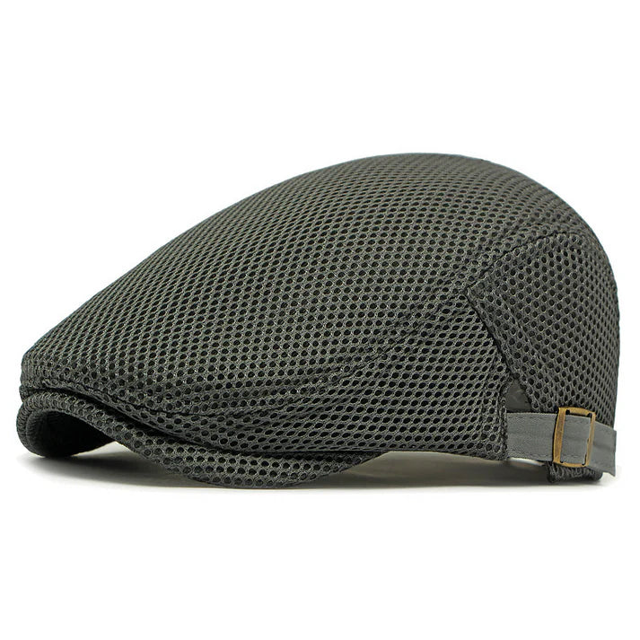 Gorra plana transpirable con correa ajustable