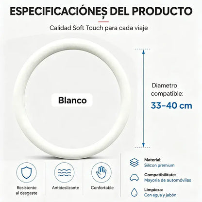 Funda protectora para el volante del coche