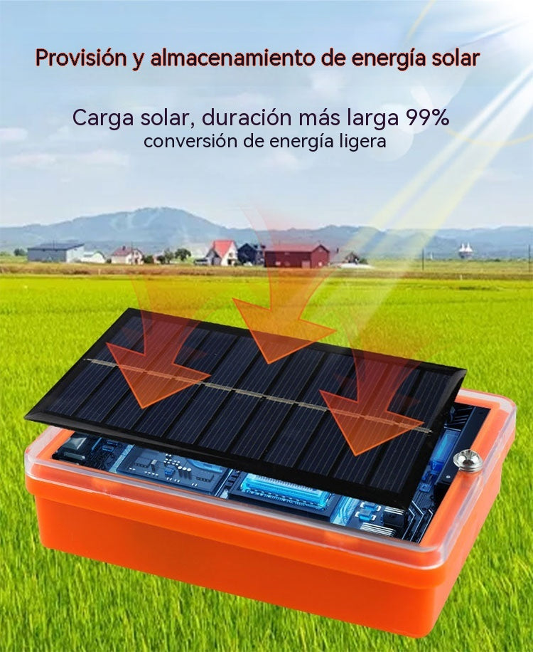 🐦🦉【NUEVO】Nuevo ahuyentador de pájaros con voz ajustable, alimentado por energía solar y eólica, mejorado