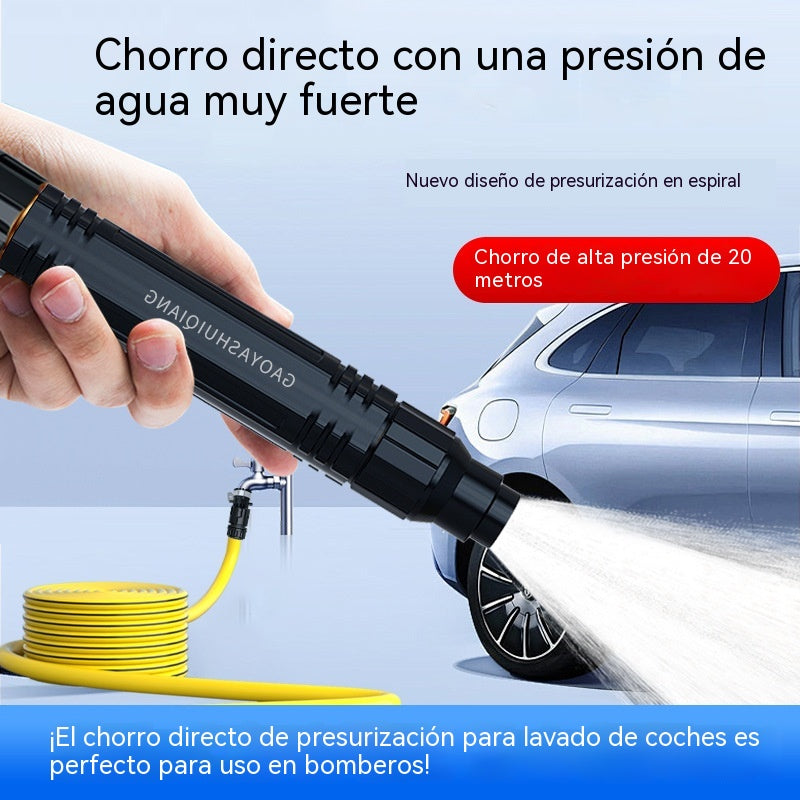 Último día con 55% de descuento: 【2 juegos por 27 euros】Pistola pulverizadora de alta presión para uso doméstico