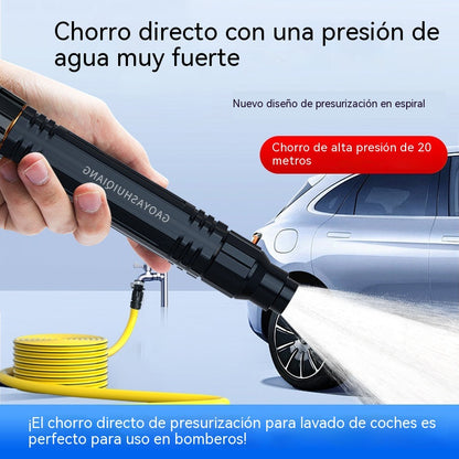 Último día con 55% de descuento: 【2 juegos por 27 euros】Pistola pulverizadora de alta presión para uso doméstico