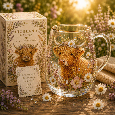🌸 Serija staklenih čaša Garden Dawn ograničenog izdanja za 2026. ☕🐦