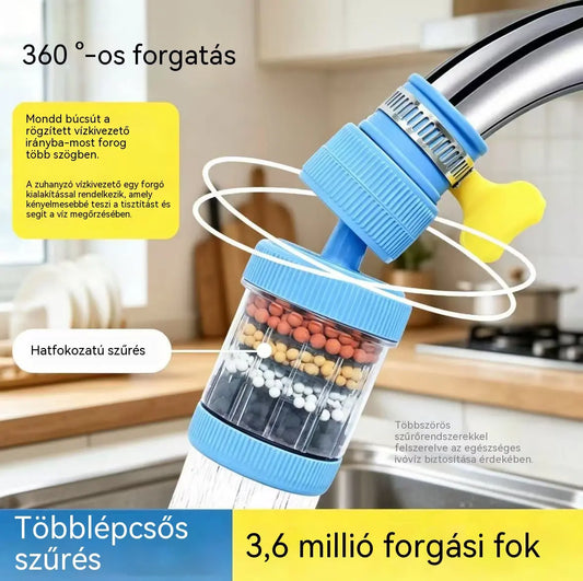 2 tétel 8200 Ft.🔥Vegyél egyet, és a másodikat ingyen kapod! 💧 Csapszűrő: javítja a csapvíz minőségét.