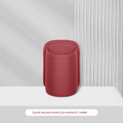 2 artículos por 26 €-Portavasos para asiento o puerta de automóvil; bolsa organizadora de almacenamiento para el lado del pasajero delantero.
