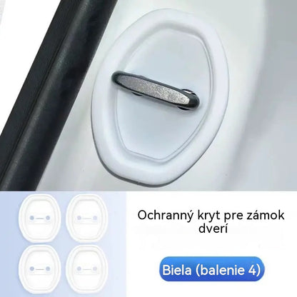 🔑🚗 50% ZĽAVA – 【8 kusy za 19 eur】Silikónové ochranné kryty na zámky dverí auta | Odolné voči poškriabaniu, vodeodolné, jednoduchá inštalácia 🛡️✨