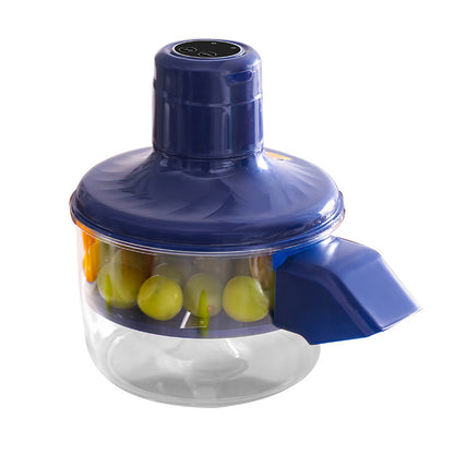 Pelador de fruta totalmente automático para uso doméstico.
