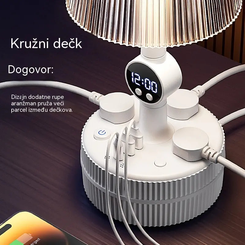👍👍Grlo za stolnu lampu. S glasovnim i daljinskim upravljanjem za noćna svjetla u spavaćoj sobi.