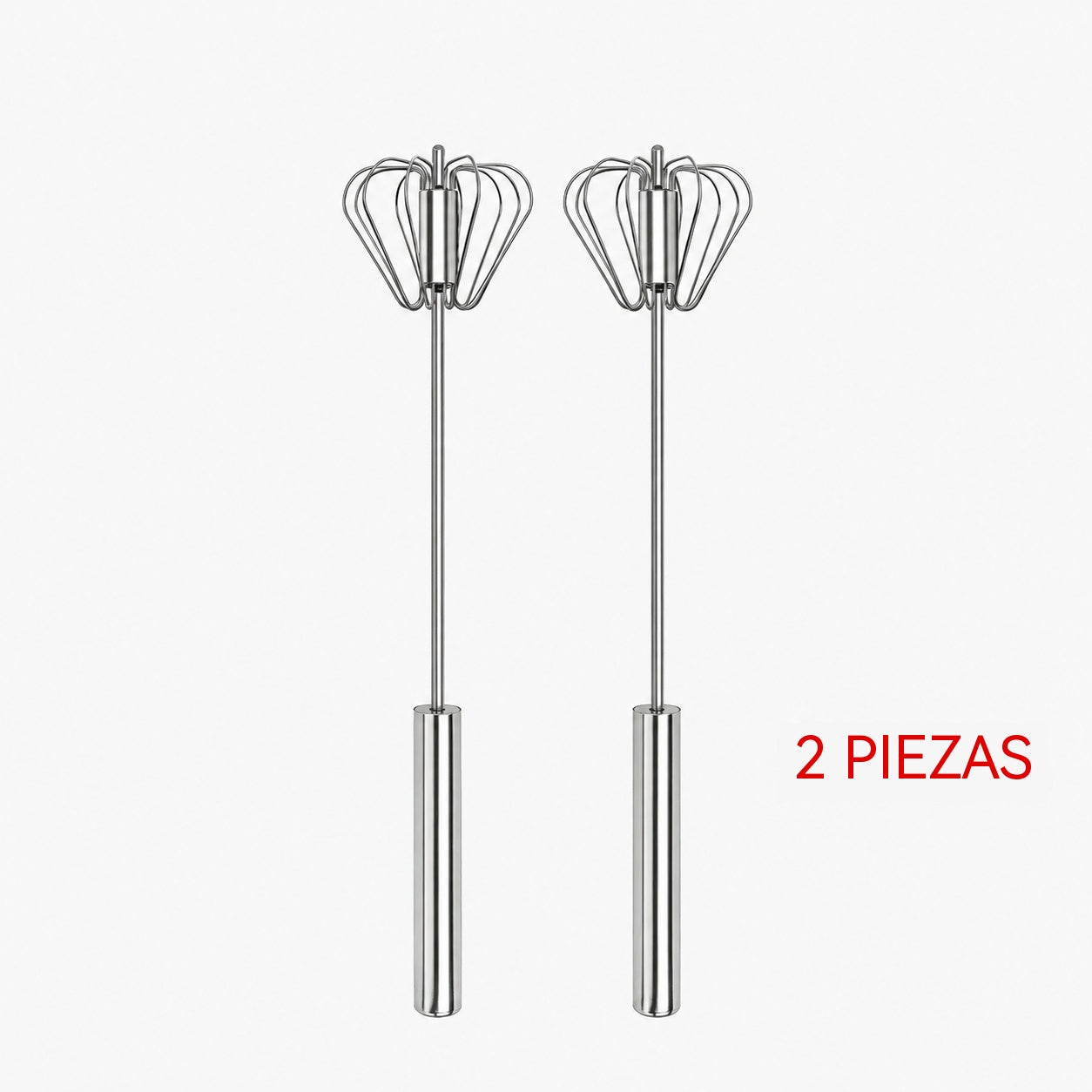 Compra 1 y llévate 1 gratis (12 pulgadas)25€🍳🥚 Utensilio de cocina: Batidora de huevos semiautomática