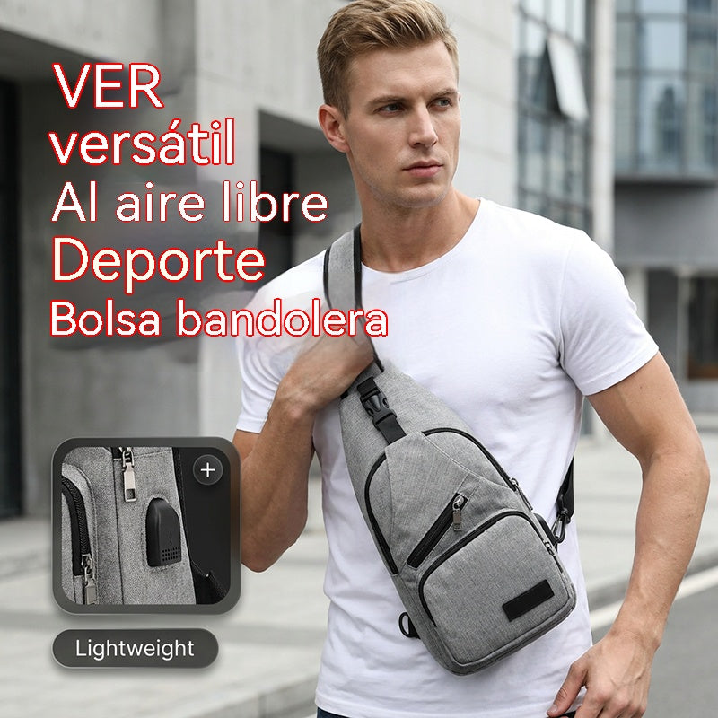 🎒Bolso bandolera multifuncional para deportes al aire libre