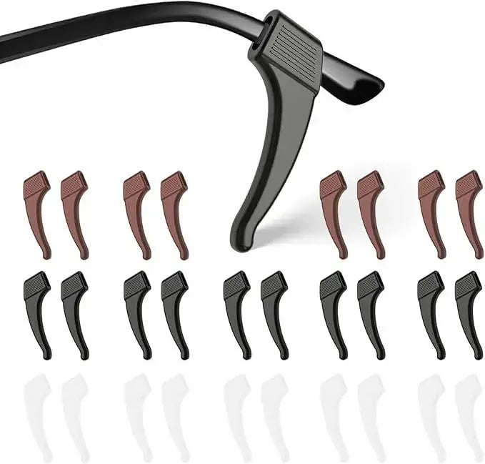 【14 pares por 24 euros】Ganchos antideslizantes para las orejas de las gafas