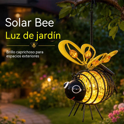 2 artículos por 29 €🌙🍃Lámpara colgante solar con forma de abeja: luz ámbar cálida, sin parpadeos, ideal para fiestas en el jardín, acampadas o habitaciones infantiles🌞🌜