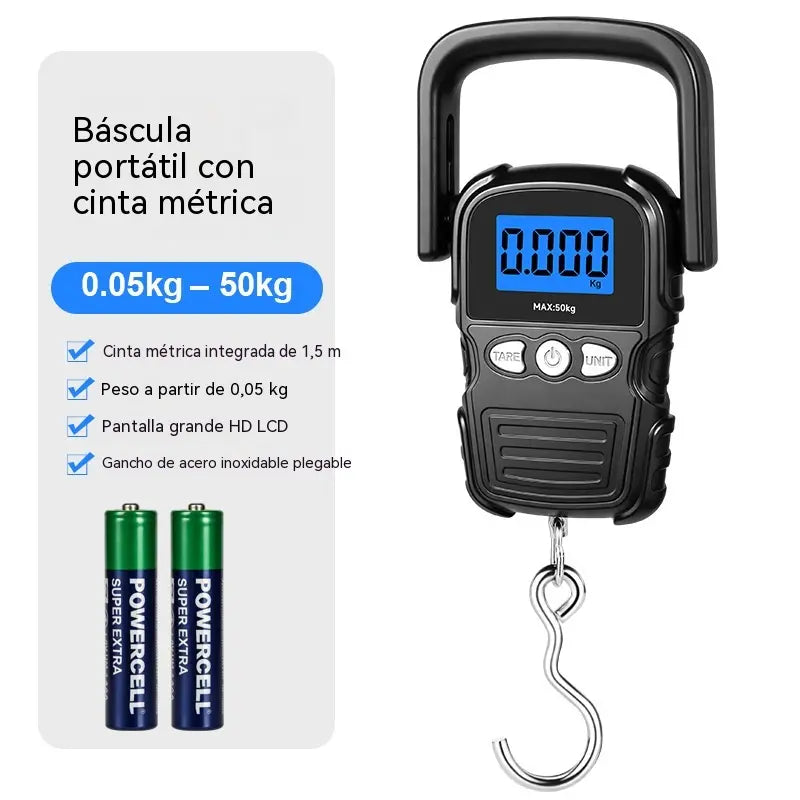 🔥 Mini prenosná elektronická váha s nosnosťou 50 kg 😆