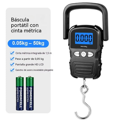 🔥 Mini prenosná elektronická váha s nosnosťou 50 kg 😆