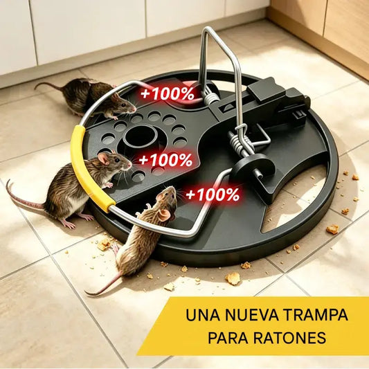Trampa para ratones doméstica totalmente automática