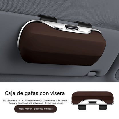 🕶️🚗Estuche para gafas de sol de coche | Apto para todos los vehículos